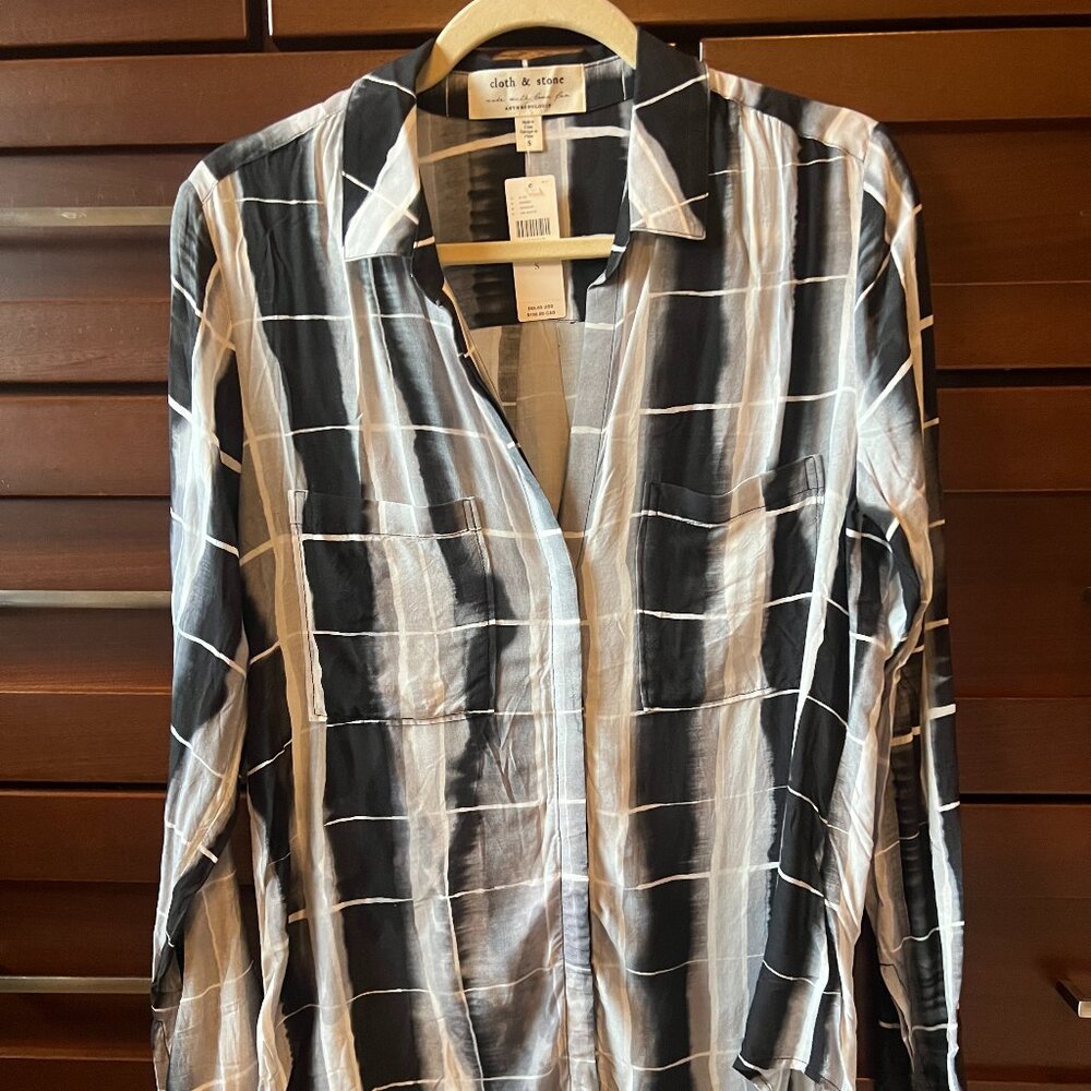 cloth & stone blouse by Anthropologie